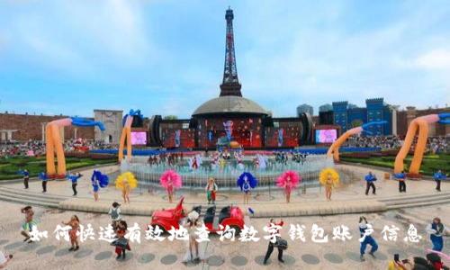 如何快速有效地查询数字钱包账户信息