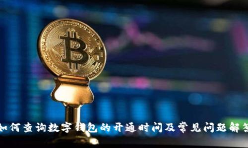 如何查询数字钱包的开通时间及常见问题解答
