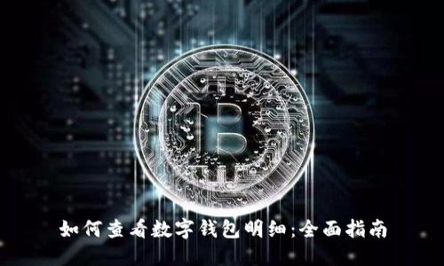如何查看数字钱包明细:全面指南