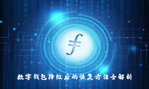 数字钱包降级后的恢复方法全解析